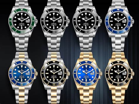 rolex submariner all colors|rolex submariner red bezel.